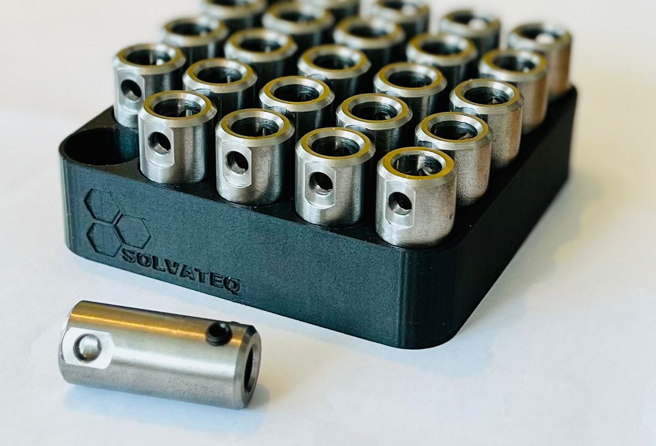 Metal sample Solvateq Lot de pièces usinées