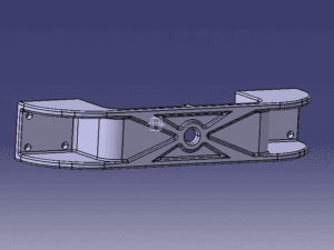 Support barre modèle 3D