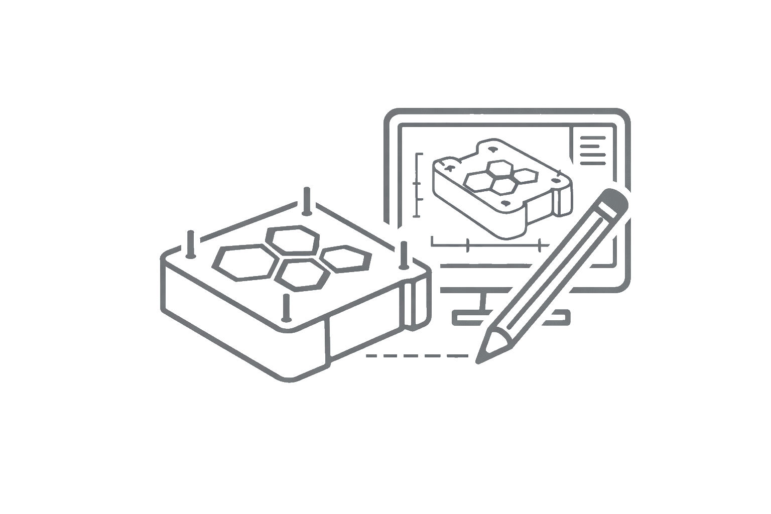 Conception du moule silicone